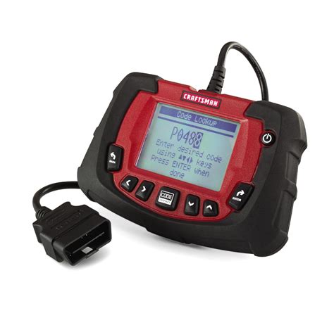 Craftsman Obd2 Scan Tool With Abs Airbag And Codeconnect