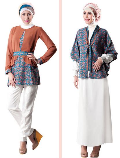 22 Trend Fashion Busana Muslim Wanita Terbaru 2015 Rozic