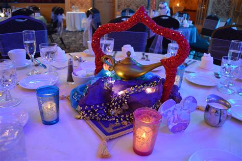 Diy and how to decorate for holidays: Disney Inspired Aladdin Centerpiece | Disney wedding ...