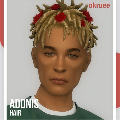 Adonis Hair Okruee Create A Sim The Sims 4 Curseforge