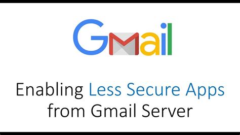 Scroll down and click on review your to allow less secure apps gmail access so you can use your account with email applications that do not support oauth2 authentication: How to Enable Less Secure Apps in Gmail Account - YouTube