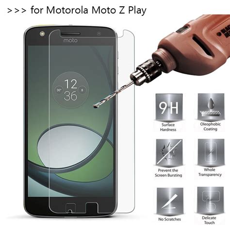 D Mm H Premium Tempered Glass For Motorola Moto Z Play Xt