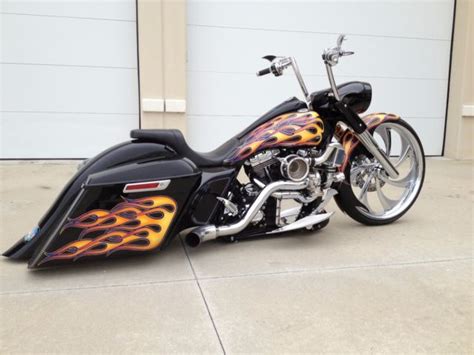 Harley davidson roadking 1745cc custom touring motorcycle. 2014 HARLEY DAVIDSON ROAD KING CUSTOM PAUL YAFFE TURBO ...