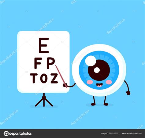 Cute Healthy Happy Human Eyeball Stock Vector Image By ©kahovsky 275512550