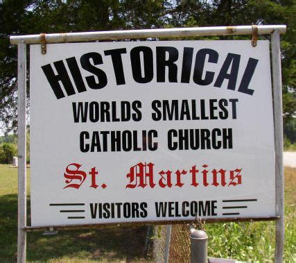The smallest church i've personally heard of was a little one not far away from my first pastorate in rural mississippi. SPIN CYCLE: It's the Small Things.... (April 6: Day 34 ...