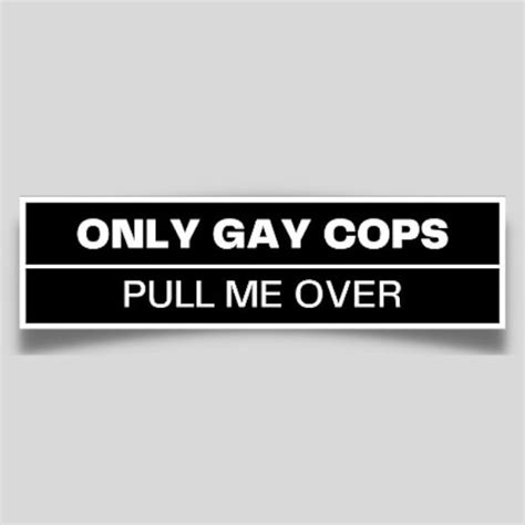 gay cops pull over etsy