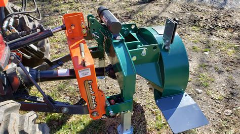 Pto Driven Stump Grinder For Small Tractors Orangetractortalks