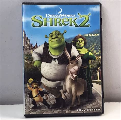 Shrek 2 Dvd 2004 Full Frame Disc Nearly New Mike Myers Eddie Murphy