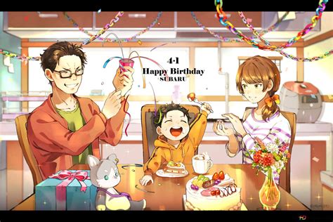 Natsuki Subaru Birthday 2k Wallpaper Download