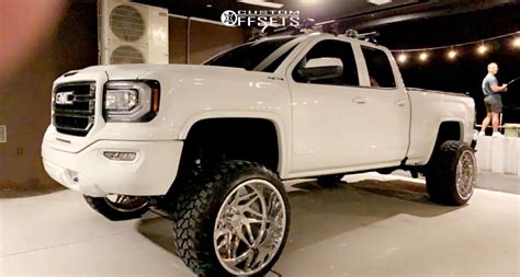 2018 Gmc Sierra 1500 With 24x14 76 American Force Genesis Cc And 3513