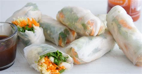 The vietnamese peanut dipping sauce that accompanies this is sensational and completely addictive! Rice Paper Rolls | Australia's Best Recipes
