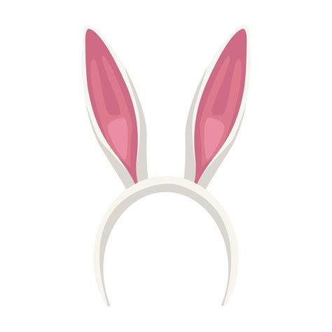 Bunny Ears Headband Isolated Icon 2499572 Vector Art At Vecteezy