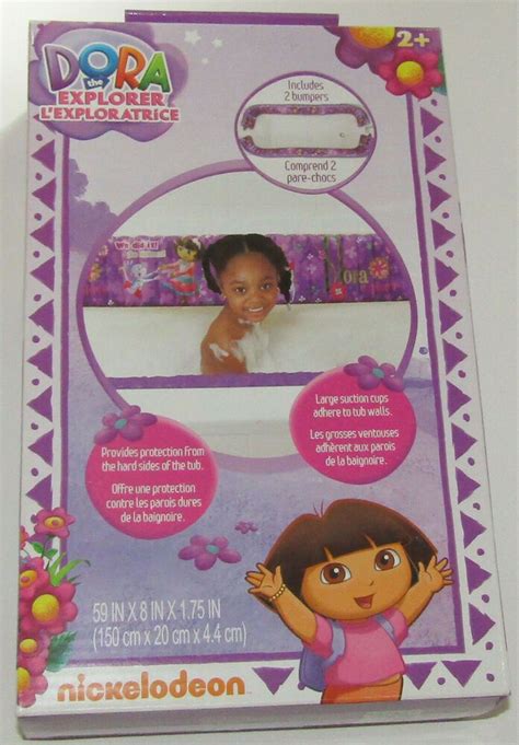 The safety 1st kirby inflatable tub is perfect for baby when they have outgrown the infant tub. Bathtub Inflatable Safety Bumper Dora The Explorer New 2 ...