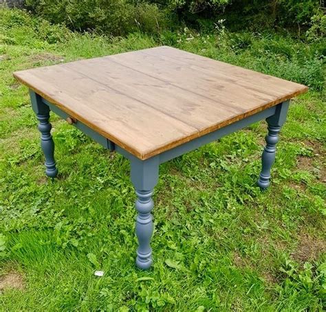Shop our best selection of square end tables & side tables to reflect your style and inspire your home. 4ft X 4ft Square Farmhouse Dining Table With Drawer ...