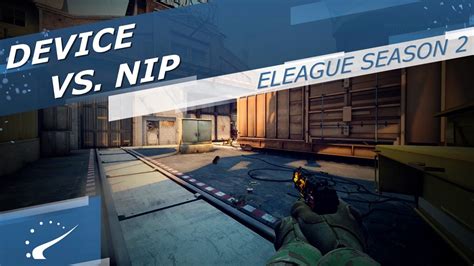 Source player who currently plays for astralis as the awper. device vs. NiP - ELEAGUE Season 2 - YouTube