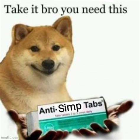 Simp Dog Anti Simp Tabs Blank Template Imgflip