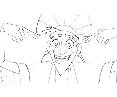 Ostrich coloring pages ] 3. Kuzco Funny | jozztweet