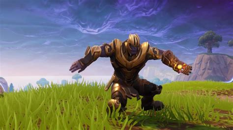 Thanos Fortnite Wallpapers Wallpaper Cave