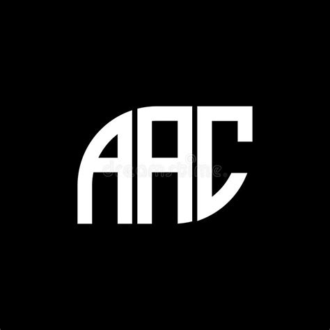 Aac Letter Logo Design On Black Backgroundaac Creative Initials Letter