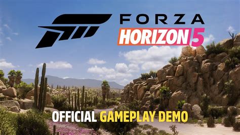 Геймплейное видео Forza Horizon 5 Official Gameplay Demo Xbox