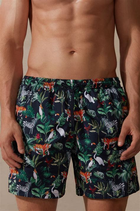 Jungle Print Swim Shorts Intimissimi