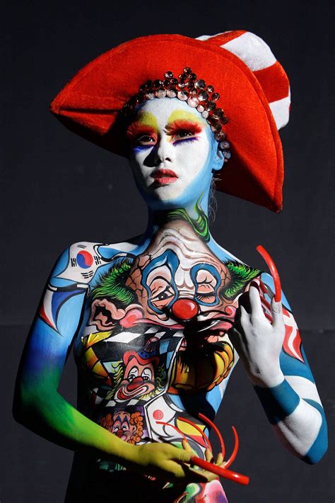 People Photos Body Painting Festival World Bodypainting Festival