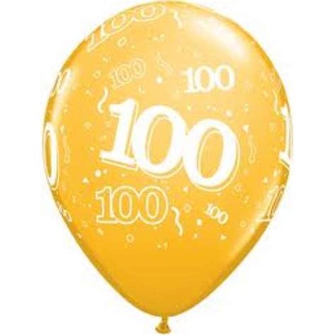 Balloons 100th Birthday Balloon Nz