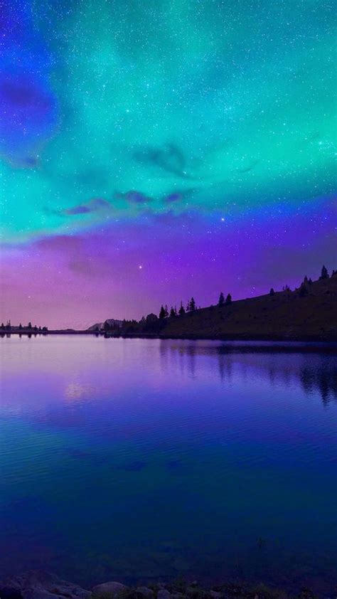 Beautiful Purple Blue Night Scenery Calm Your Mood With