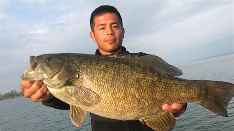 Trophy Smallmouth Bass Fishing On Lake Erie Pennsylvania