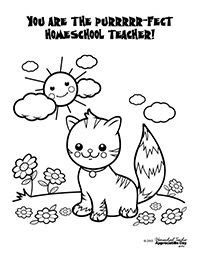 Use these coloring pages for a simple teacher appreciation activity. Free Homeschool Teacher Appreciation Coloring pages ...