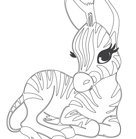Cartoon Zoo Animals Coloring Pages At Getdrawings Free Download