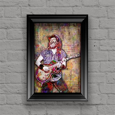 Ted Nugent Poster Ted Nugent Tribute Fine Art Mcqdesign
