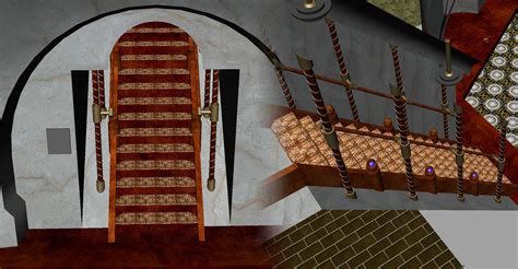 Myst Hd Un Rendered Staircase By Piththeexplorer On Deviantart