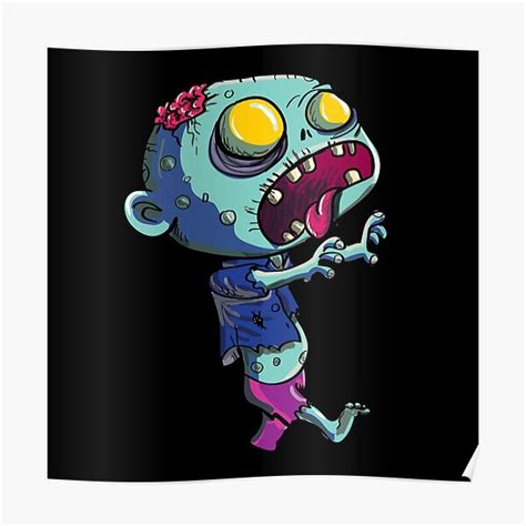 Zombie Poster For Sale By Hsgdesignz Redbubble