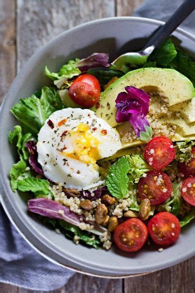 Poached Egg And Avocado Breakfast Salad Jar Of Lemons Recipe In 2020