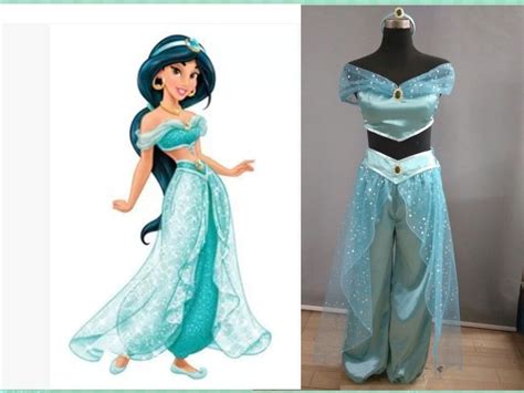 Professional Aladdin Jasmine Cosplay Costumes Princess For Women On