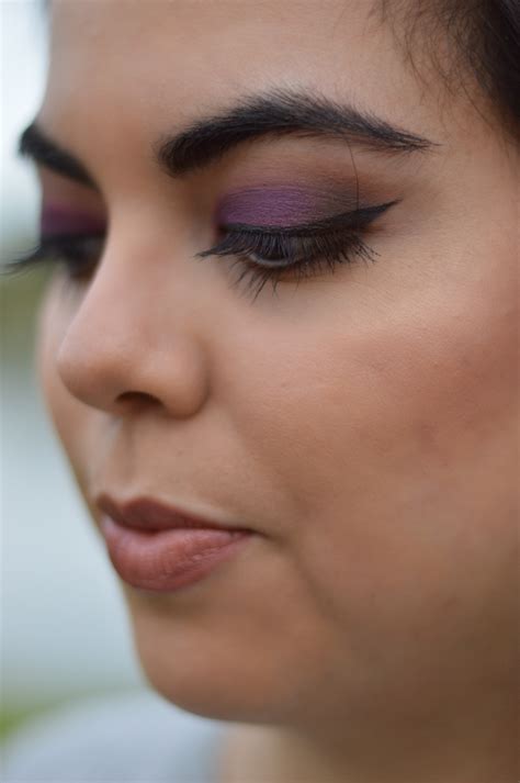 matte purple smokey eye let s fall in love