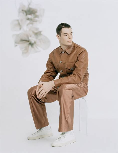 Connor Swindells Styled By Andre Deveaux Lewis Magazine