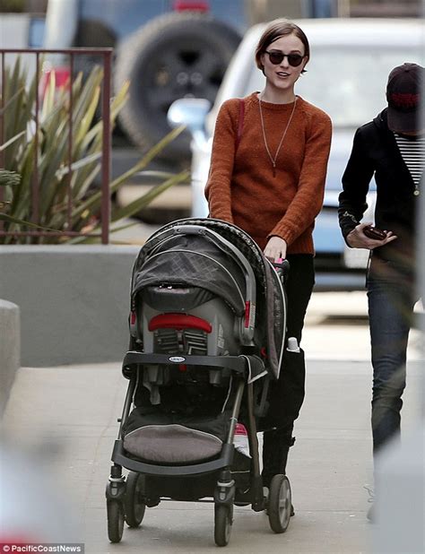 Wood, who welcomed her son with husband jamie bell via natural home birth in july, said she loves and embraces everything. Evan Rachel Wood sports a softer look in russet sweater ...