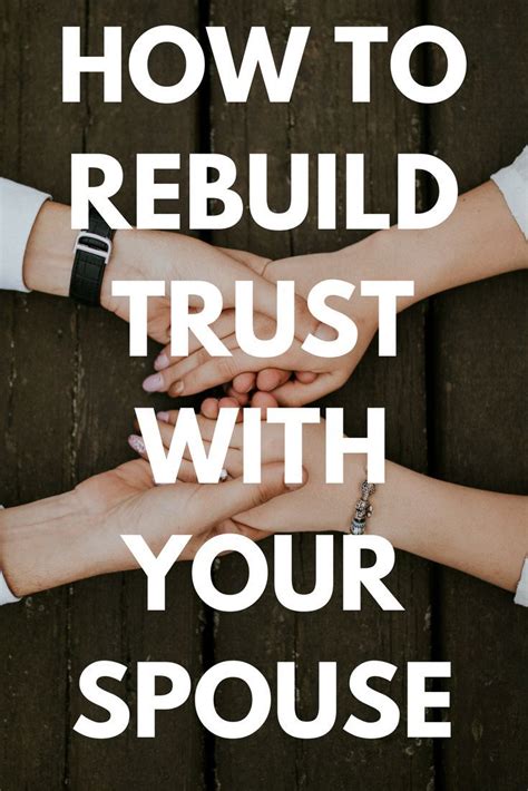 Trust In Marriage How To Build Or Rebuild Trust With Your Spouse 3 Proven Steps Rebuilding