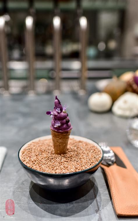 A Sourdough Cone Sourdough Cone Wild Blueberry Ice Cream Flickr