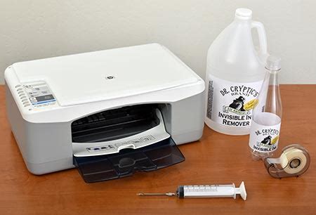 Hp printers will still think your cartridge is empty. Refilling your HP inkjet cartridge with invisible ink ...