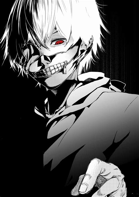 Tokyo Ghoul Black And White Wallpapers Top Free Tokyo Ghoul Black And