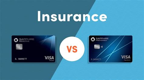 Comparing Insurance Between The Chase Sapphire Preferred® Card And