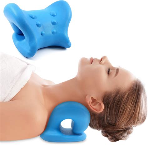Neck Traction Neck Pillow Neck Support Neck Relaxer Portable Cervical Traction Pillow Ergonomic