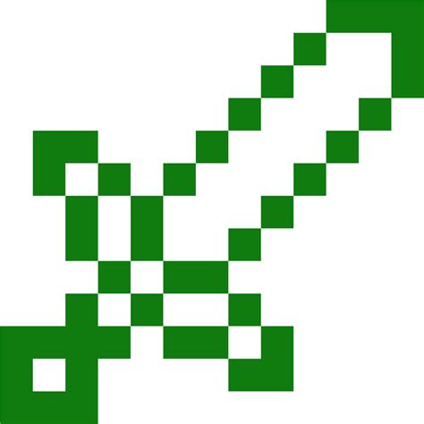 Download Hd Minecraft Sword Icon Espada Do Minecraft Pixel Art