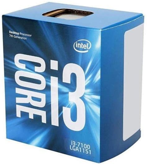 Intel Core I3 7100 7th Generation Desktop Processor 390 Ghz Lga1151