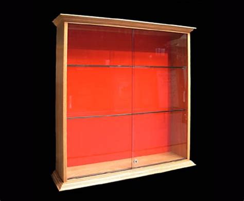They are available with or without an upright center divider, and with single or double doors and drawers. Hand-built hardwood trophy display cabinets | Greenbarnes ...