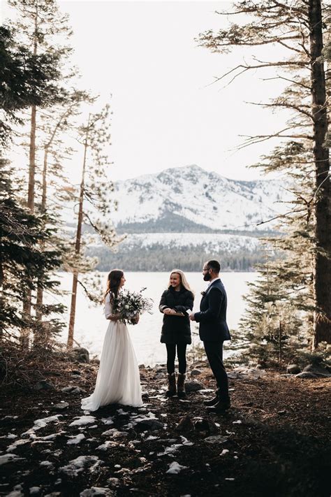 Blog Callie And Jareds Peaceful Lake Tahoe Winter Elopement Vild