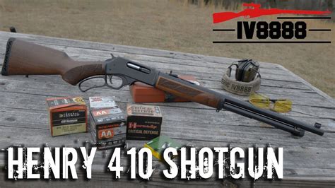 Henry 410 Lever Action Shotgun Youtube